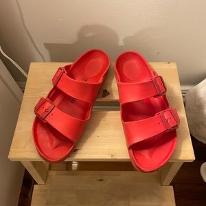 Red EVA Birkenstock in great condition!